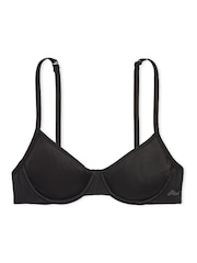 Victoria's Secret PINK Black Soft Stretch Unlined Scoop Bra - Image 3 of 3