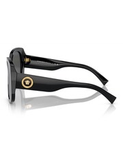 Versace Black Ve4387 Rectangle Sunglasses - Image 4 of 5