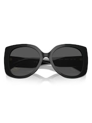Versace Black Ve4387 Rectangle Sunglasses - Image 5 of 5
