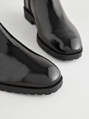 Black Ground Standard/Wide Fit Forever Comfort® Leather Chelsea Ankle Boots - Image 4 of 5