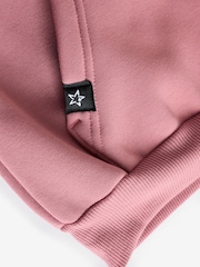 Converse Pink Little Kids Hoodie and Jogger Set - Image 4 of 6