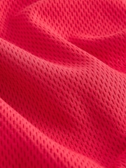 Red 100% Cotton Long Sleeve Varsity T-Shirt (3-16yrs) - Image 4 of 4
