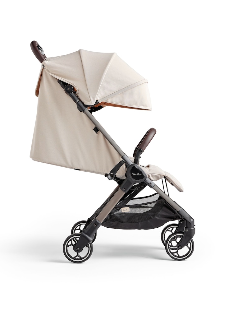 Silver Cross Almond Clic Compact Pushchair and Footmuff Bundle - Image 6 of 6