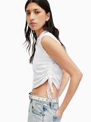 AllSaints White Sonny Tank - Image 1 of 7