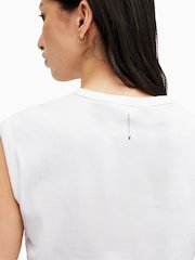 AllSaints White Sonny Tank - Image 4 of 7