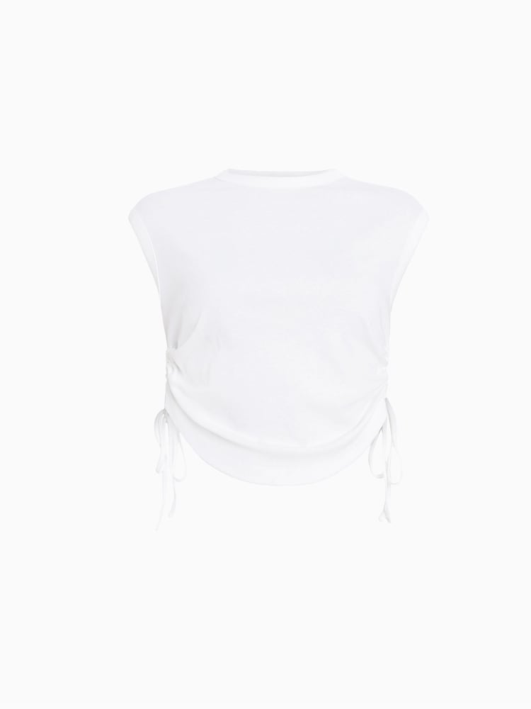 AllSaints White Sonny Tank - Image 7 of 7