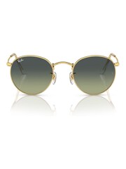 Ray-Ban Gold Tone Round Metal Rb3447 Sunglasses - Image 4 of 8