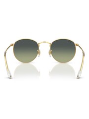 Ray-Ban Gold Tone Round Metal Rb3447 Sunglasses - Image 6 of 8