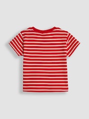 JoJo Maman Bébé T-Shirts mit Segelboot-Print und Streifen 2er-Pack - Bild 5 von 5
