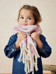 Pink/White Scarf (3-16yrs) - Image 2 of 4