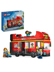 LEGO City Red Double Decker Sight Seeing Bus - Image 1 of 8