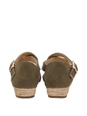 Dunlop Green Wedges Open Toe Sandals - Image 3 of 4
