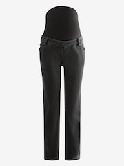 Black Mom Maternity Denim Jeans - Image 6 of 9