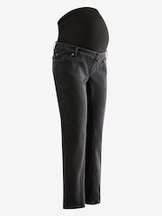 Black Mom Maternity Denim Jeans - Image 7 of 9