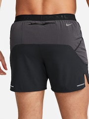 Nike Black Trail Dri-FIT 5 inch Brief-Lined Running Shorts - Image 2 of 9