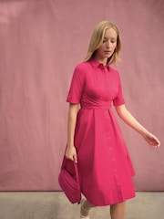 Hobbs Pink Petite Tarianna Dress - Image 3 of 7
