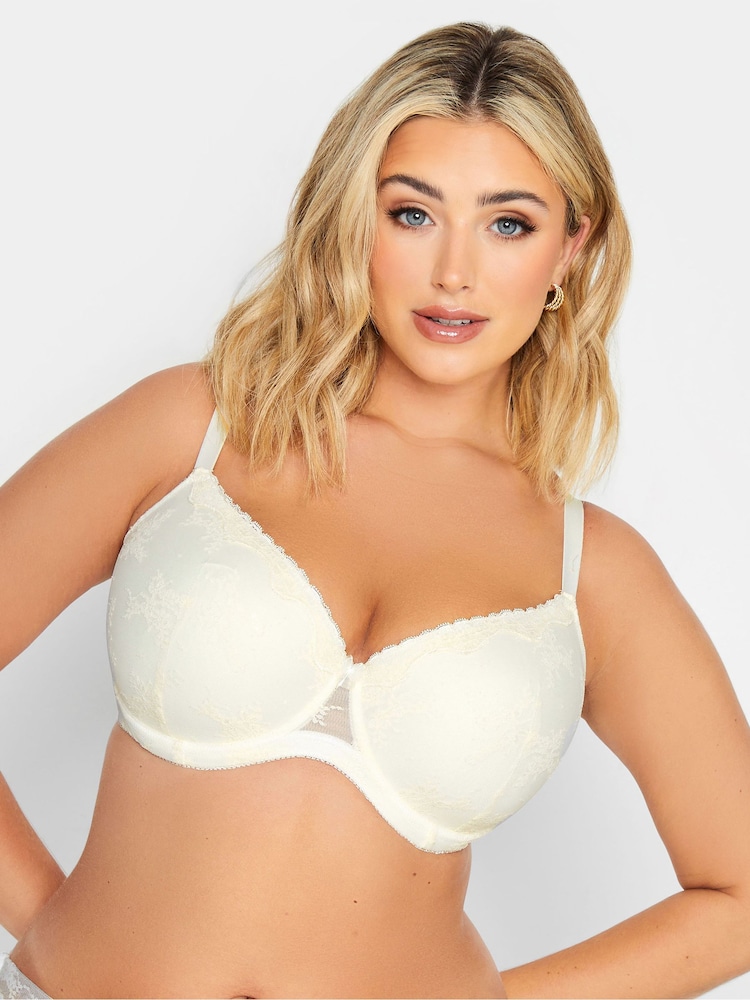 Yours Curve Pink Sheer Lace Padded Bra 2 Pack - Image 4 of 5