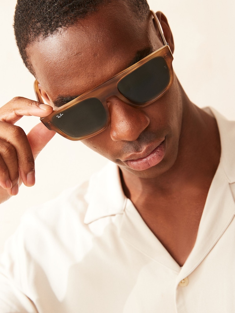 Ray-Ban Drifter Rb0360S Square Brown Sunglasses - Image 1 of 8