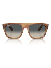 Ray-Ban Drifter Rb0360S Square Brown Sunglasses - Image 6 of 8