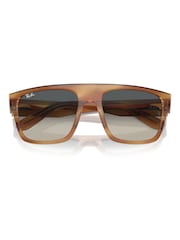 Ray-Ban Drifter Rb0360S Square Brown Sunglasses - Image 8 of 8