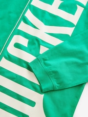 Grün - Wicked Logo Skater Grafik T-Shirt aus 100 % Baumwolle - Bild 7 von 8