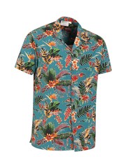 Mountain Warehouse Blue Mens Beach Short Sleeve Shirt - Image 2 of 5