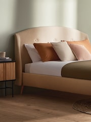 Silentnight Ivory Boucle Evana Bedframe - Image 3 of 4
