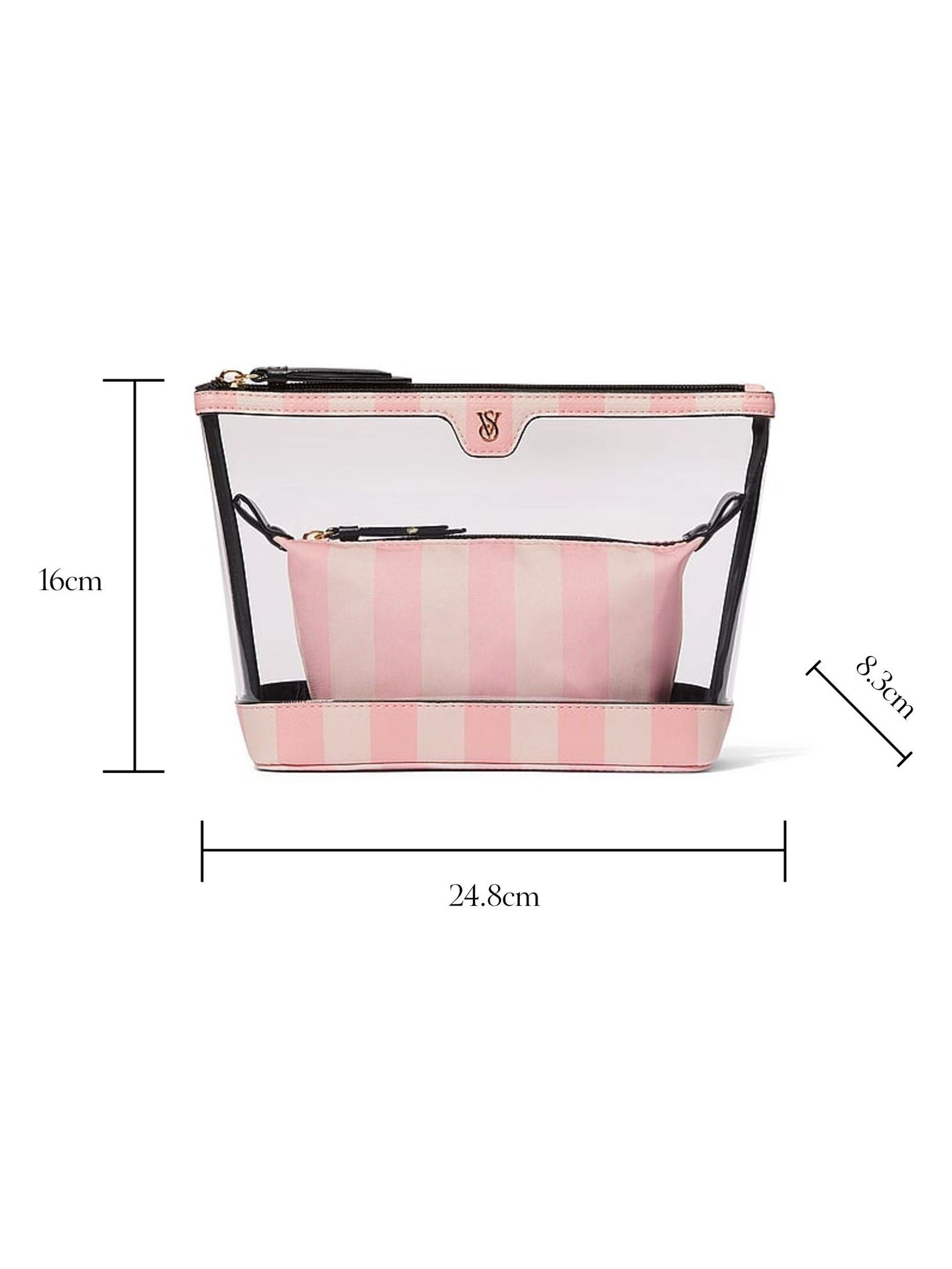 Buy The Victoria 4-in-1 Train Case Iconic Stripe Online - Style ID