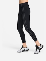 Black - Nike One High-Waisted 7/8 Leggings - Image 3 of 4