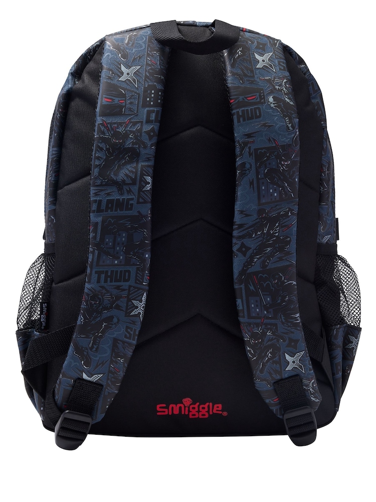 Negro - Mochila clásica acoplable Realm de Smiggle - Imagen 2 de 3