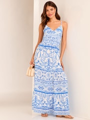 Lipsy Cami Tired Summer Holiday Rochie lungă - Imaginea 1 din 4