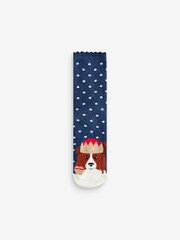 Nativity Dogs Christmas Pattern Ankle Socks 4 Pack - Image 2 of 5