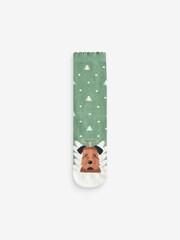 Nativity Dogs Christmas Pattern Ankle Socks 4 Pack - Image 4 of 5