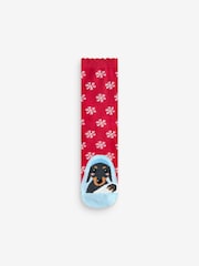 Nativity Dogs Christmas Pattern Ankle Socks 4 Pack - Image 5 of 5