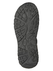 Negro - Sandalias con tiras para niños con 3 tiras de Mountain Warehouse - Imagen 5 de 8