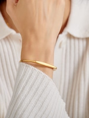 Katie Loxton Gold Tone Signet Waterproof Bangle - Image 1 of 4
