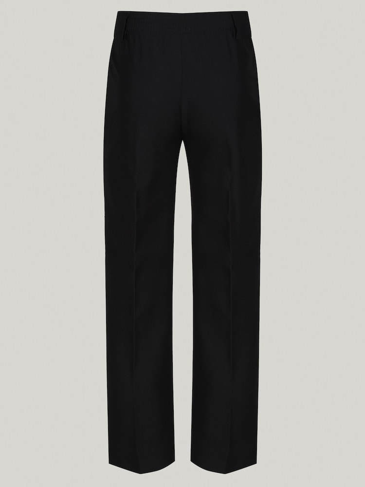 Trutex Junior Boys Regular Fit Black School Trousers - Image 5 of 5