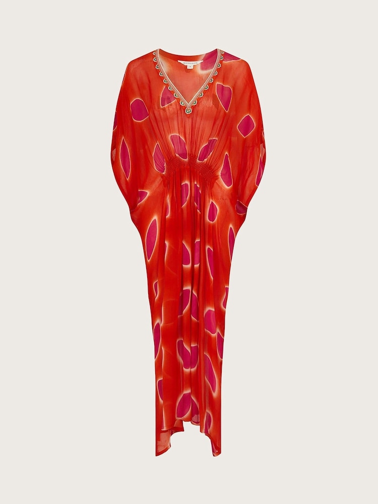 Monsoon Calypso Kaftan mit Blütendesign - Bild 5 von 5