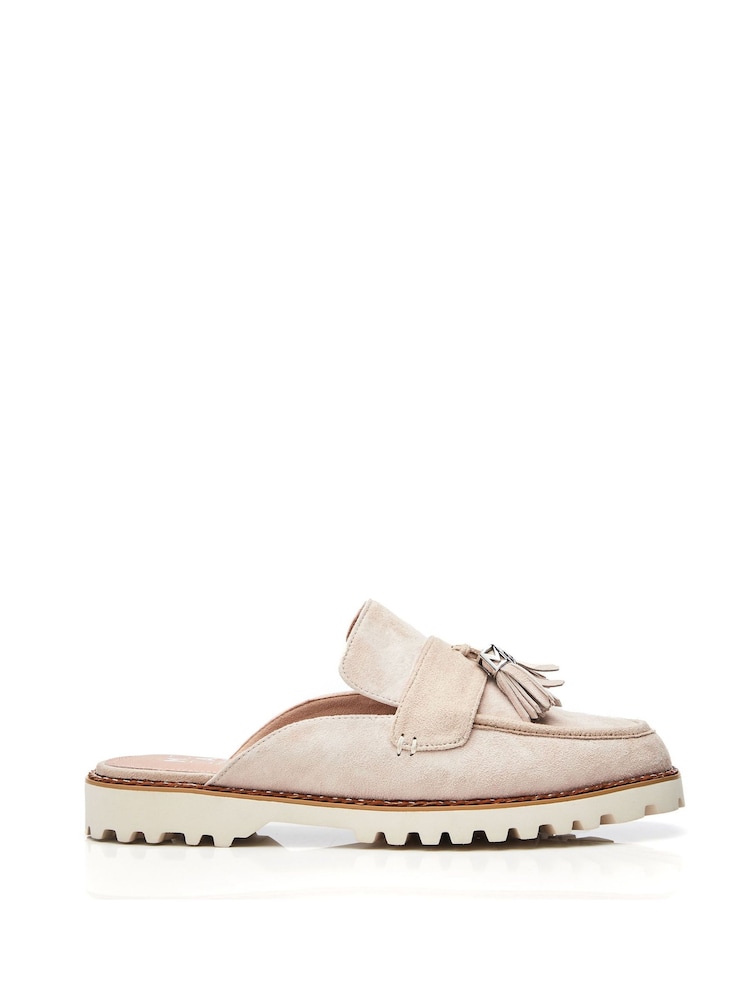 Natur - Moda in Pelle Etana Cleated Plan Shoes - Bild 1 von 4 Natur - Moda in Pelle Etana Cleated Plan Shoes - Bild 1 von 4