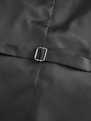 Charcoal Grey Velvet Waistcoat - Image 7 of 9