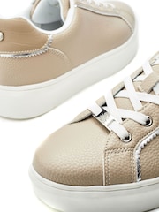 Moda in Pelle Belammy Scalloped Detail Trainers - Image 4 of 4