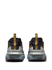 Nike Black/Yellow React Vision Trainers - Image 3 of 11