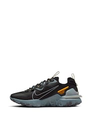 Nike Black/Yellow React Vision Trainers - Image 5 of 11