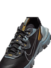 Nike Black/Yellow React Vision Trainers - Image 8 of 11