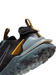 Nike Black/Yellow React Vision Trainers - Image 9 of 11