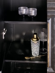 Black N Premium Ritz Mango Wood Drinks Cabinet - Image 5 of 10