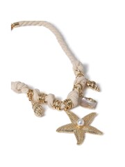 Aela Gold Tone Starfish Collar Rope Necklace - Image 3 of 3