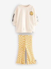 Cream Smiley World Flare Set (3mths-7yrs) - Image 6 of 12