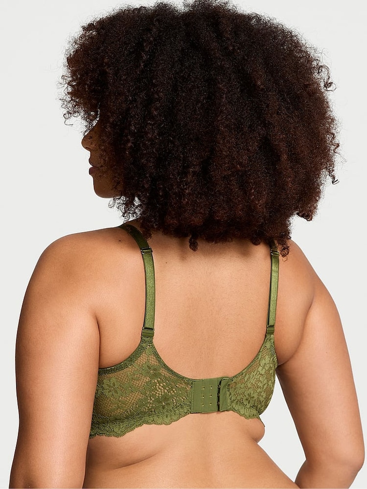 Victoria's Secret Woodland Green Push Up Bra - Image 2 of 5