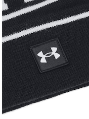 Under Armour Black Logo Halftime Pom Beanie - Image 3 of 3